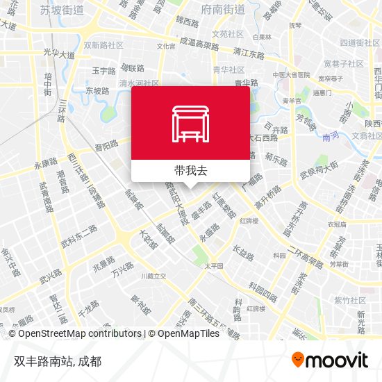 双丰路南站地图