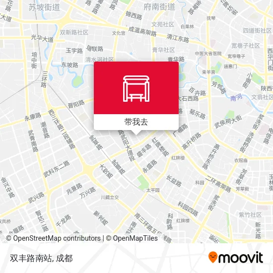 双丰路南站地图