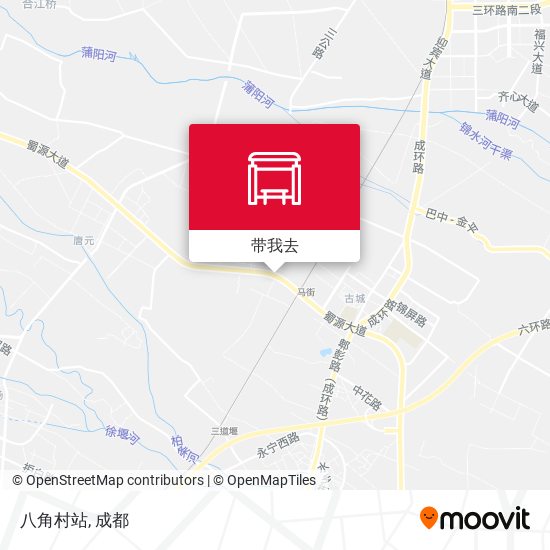 八角村站地图