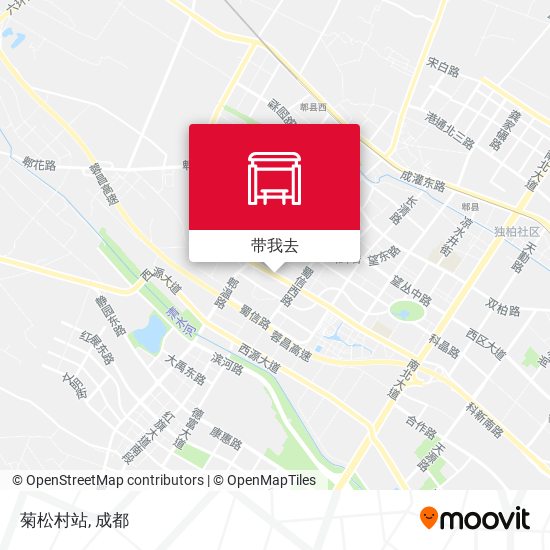 菊松村站地图