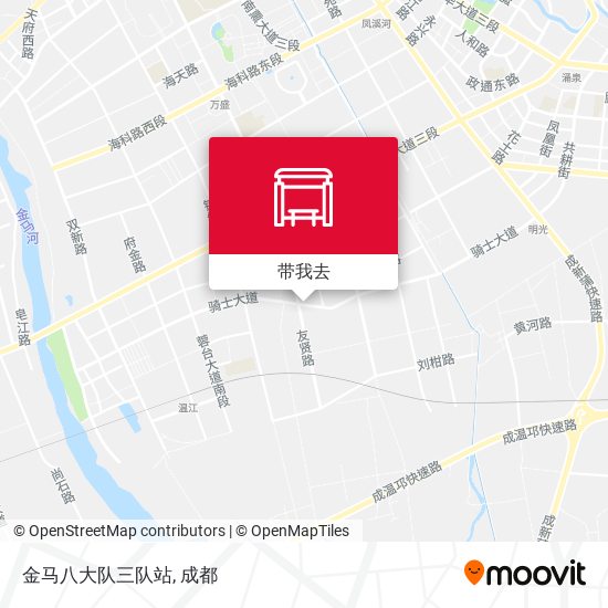 金马八大队三队站地图