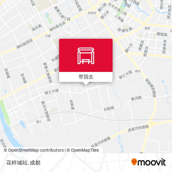 花样城站地图