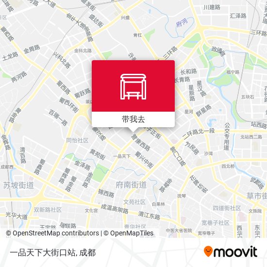 一品天下大街口站地图