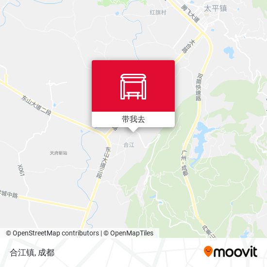 合江镇地图