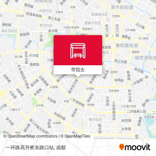 一环路高升桥东路口站地图