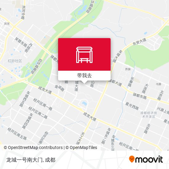 龙城一号南大门地图