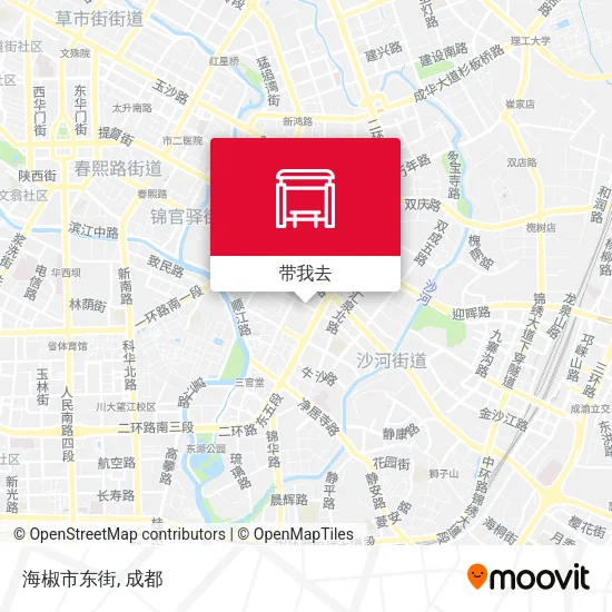 海椒市东街地图