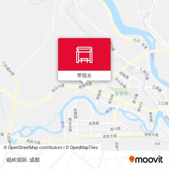 观岭国际地图