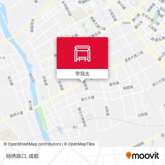 锦绣路口地图