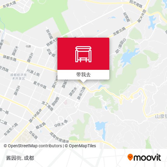 酱园街地图