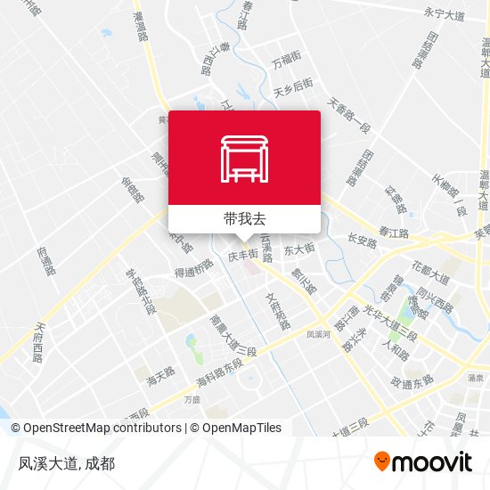 凤溪大道地图