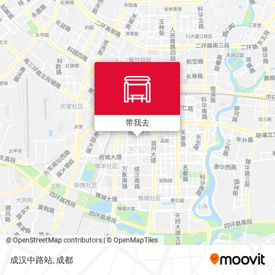 成汉中路站地图