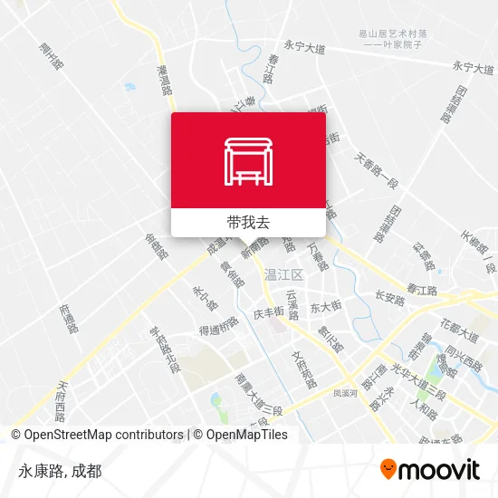 永康路地图