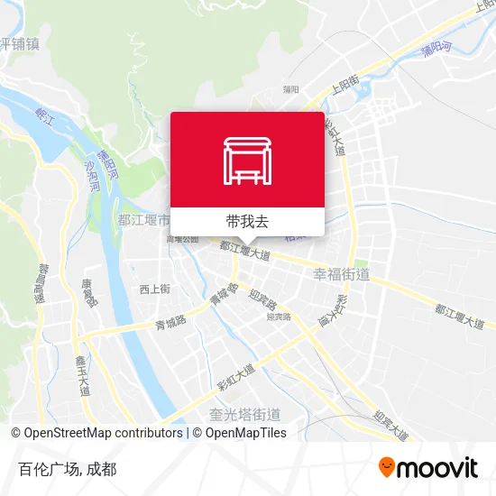 百伦广场地图