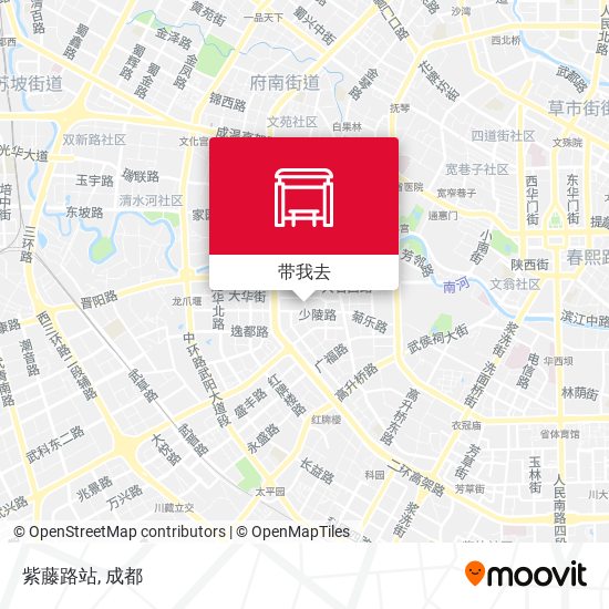 紫藤路站地图
