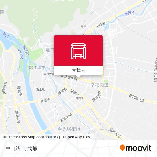 中山路口地图