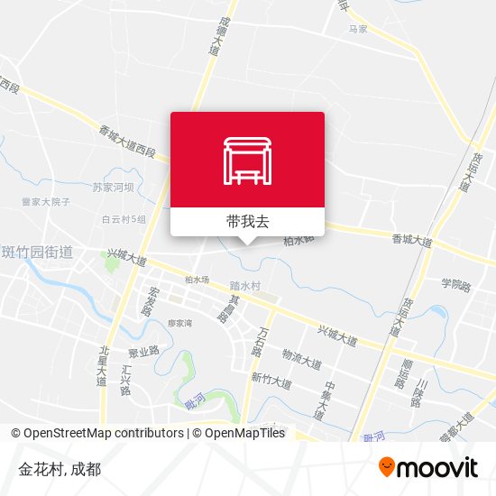 金花村地图