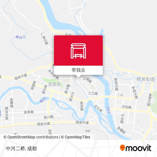 中河二桥地图