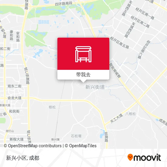 新兴小区地图