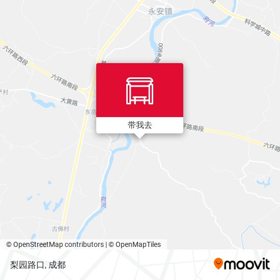 梨园路口地图