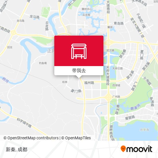 新秦地图