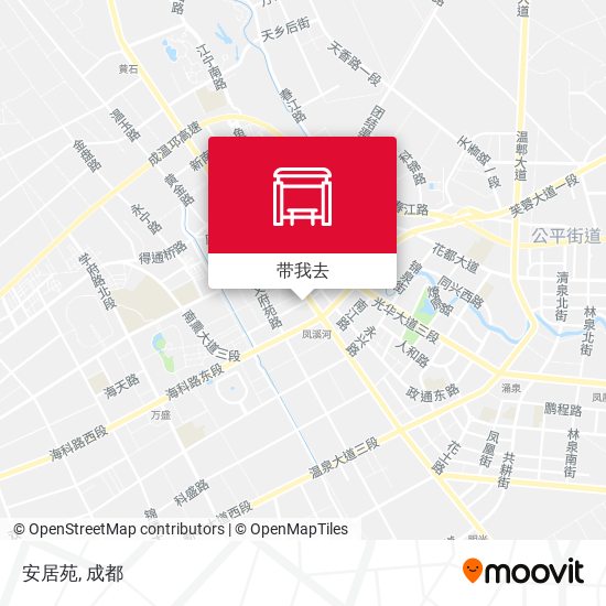 安居苑地图