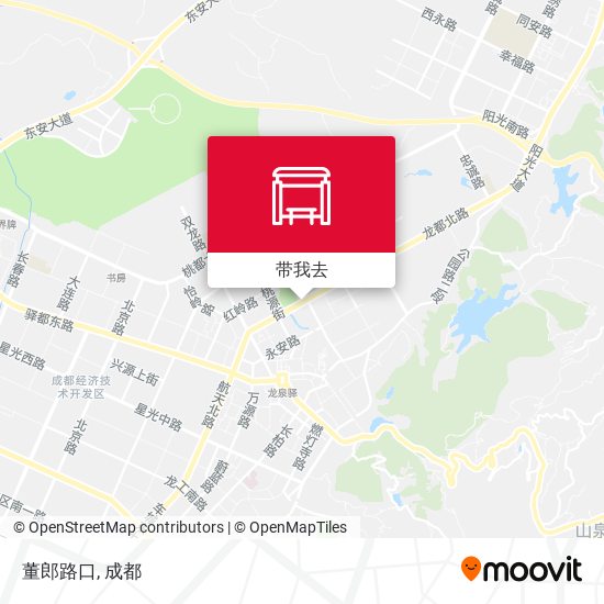 董郎路口地图