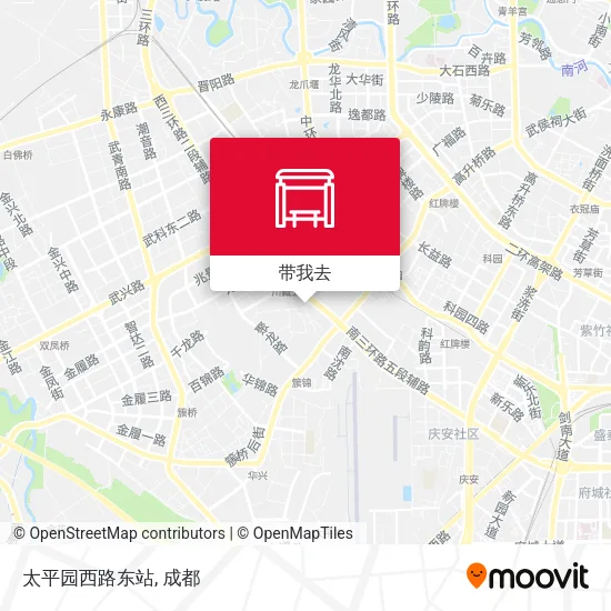 太平园西路东站地图