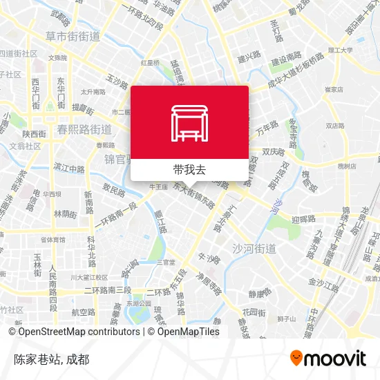 陈家巷站地图