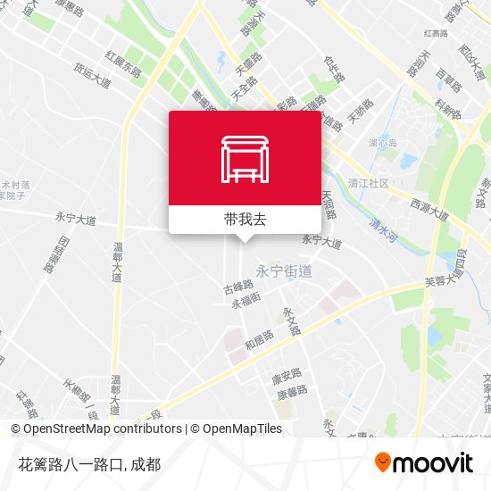 花篱路八一路口地图