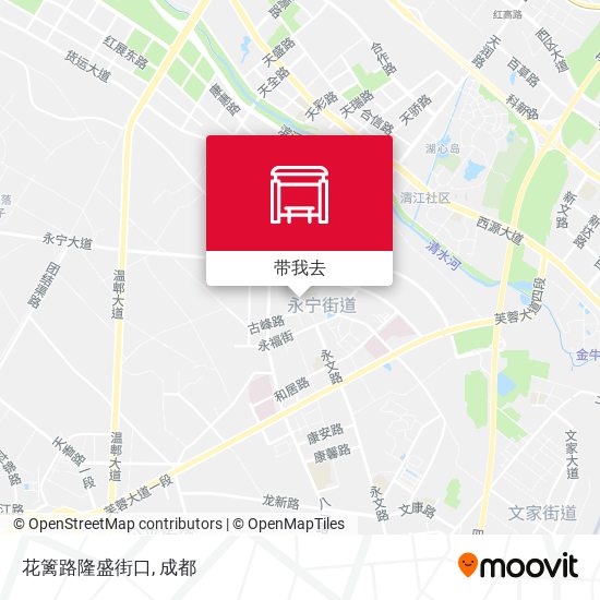 花篱路隆盛街口地图