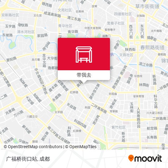 广福桥街口站地图