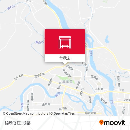 锦绣香江地图