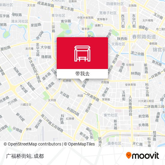 广福桥街站地图