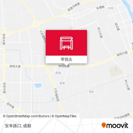 安阜路口地图