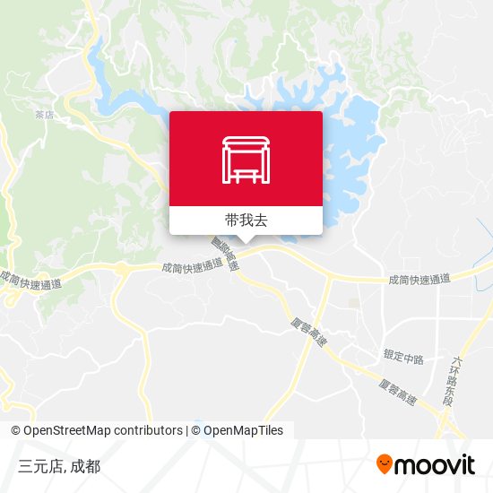 三元店地图