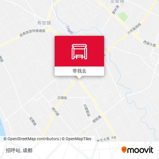 招呼站地图
