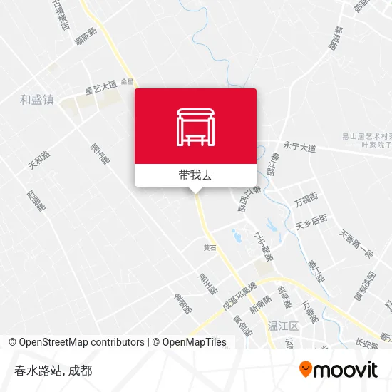 春水路站地图