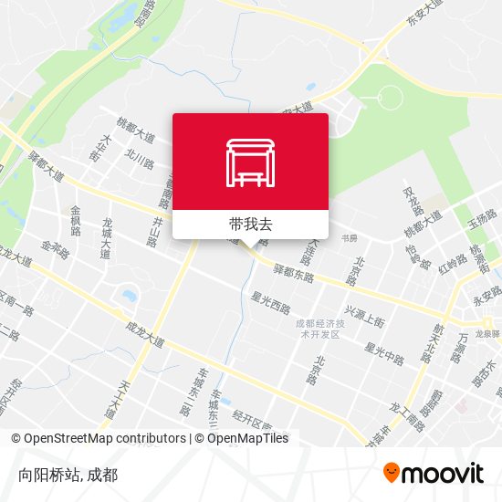 向阳桥站地图