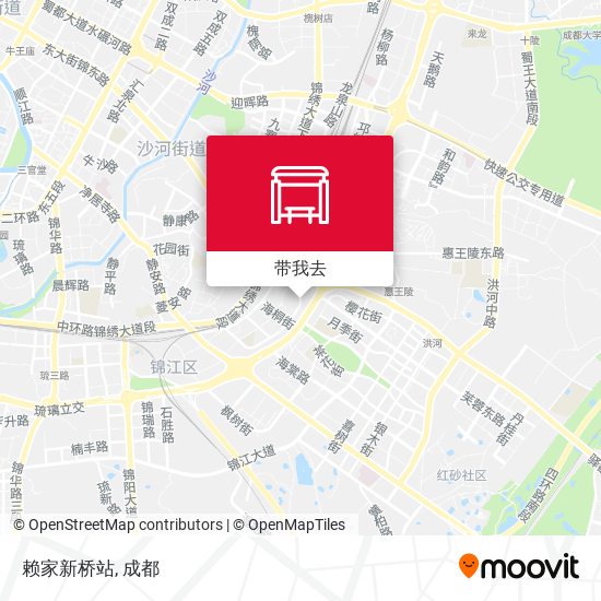 赖家新桥站地图