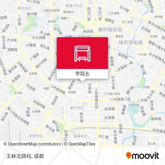 玉林北路站地图