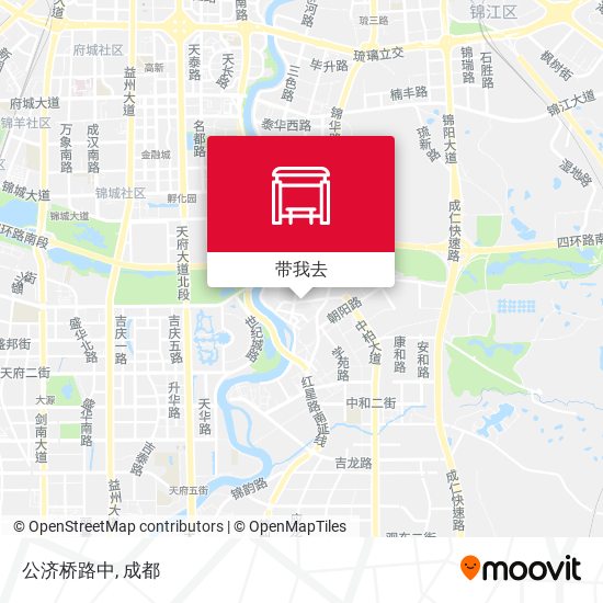 公济桥路中地图