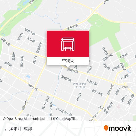 汇源果汁地图