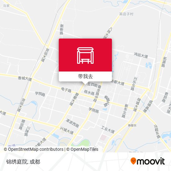 锦绣庭院地图