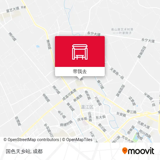 国色天乡站地图
