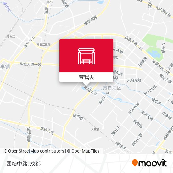 团结中路地图