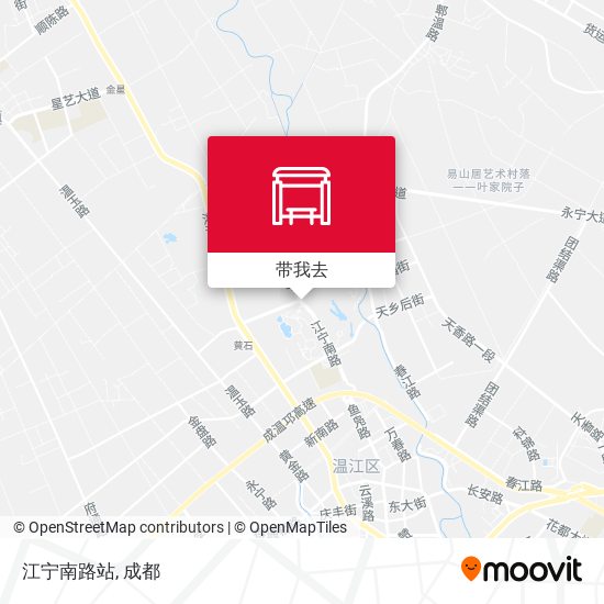 江宁南路站地图