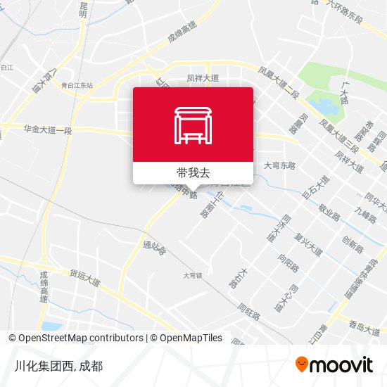 川化集团西地图