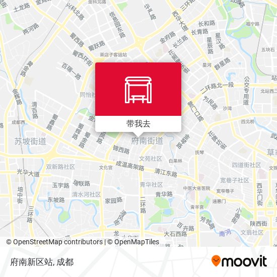 府南新区站地图