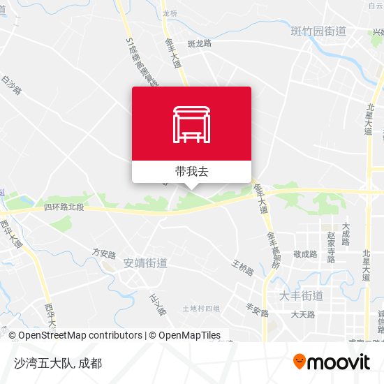 沙湾五大队地图